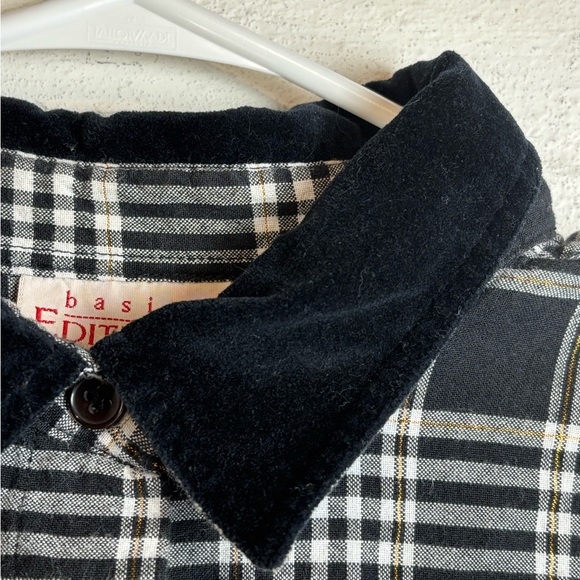 Vintage Basic Editions 1990’s Button Down Casual Holiday Long Sleeve Shirt - Picture 4 of 7